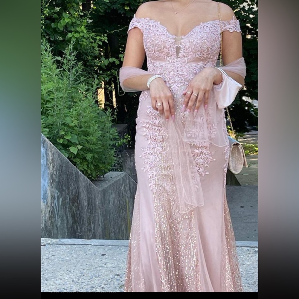 Rose Gold elegant gown